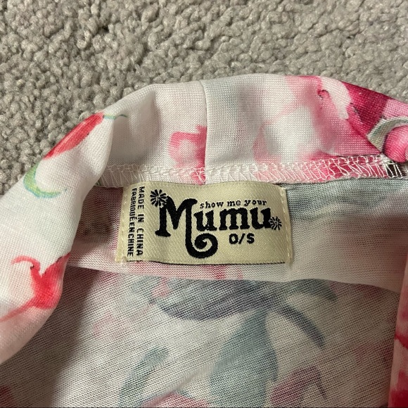 SHOW ME YOUR MUMU Brie Robe Garden of Blooms O/S - Picture 6 of 9